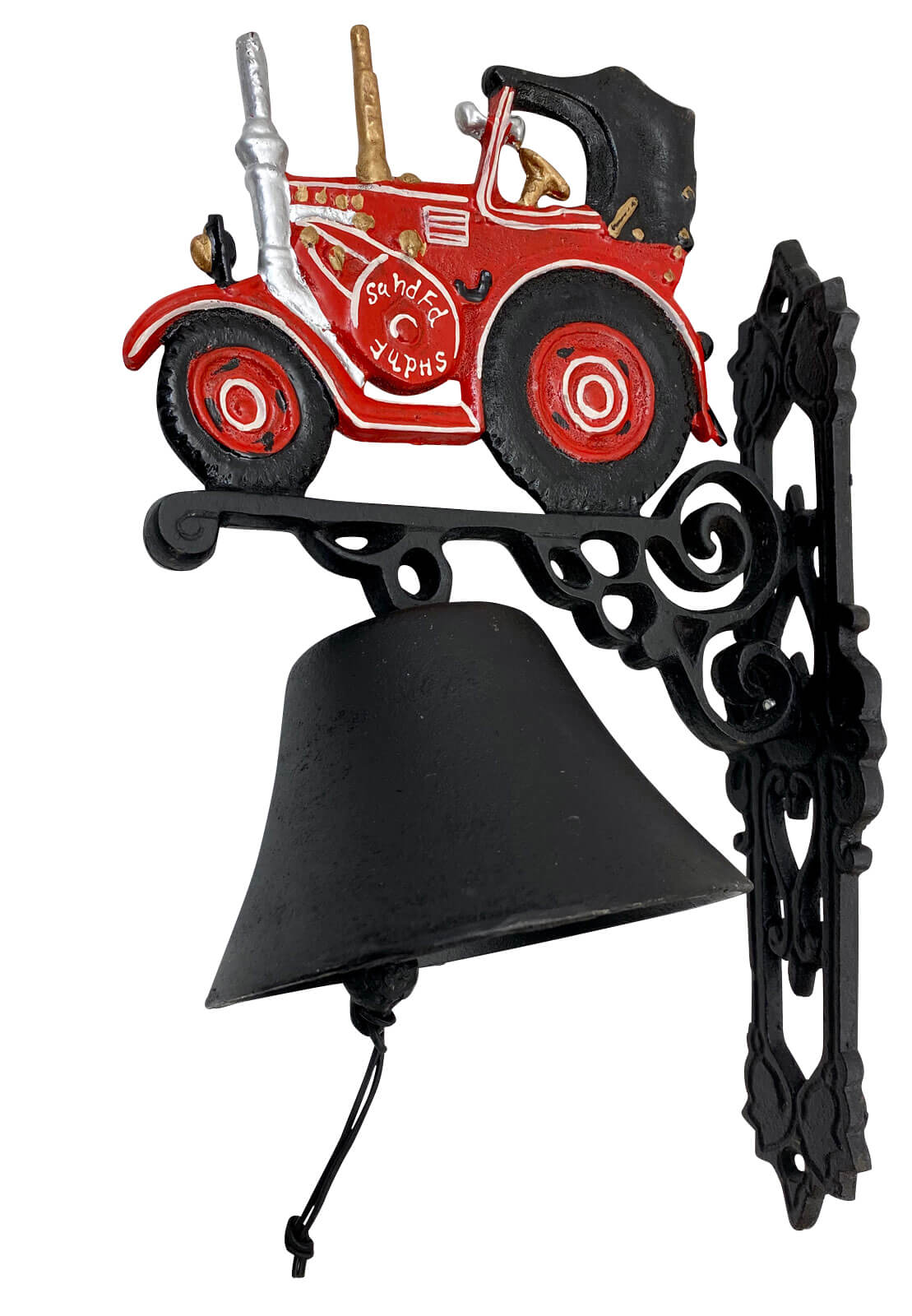 Cloche murale suspendue - Vintage - Fonte - 14cm - Décoration jardin Cloche murale suspendue - Vintage - Fonte - 14cm - Décoration jardin