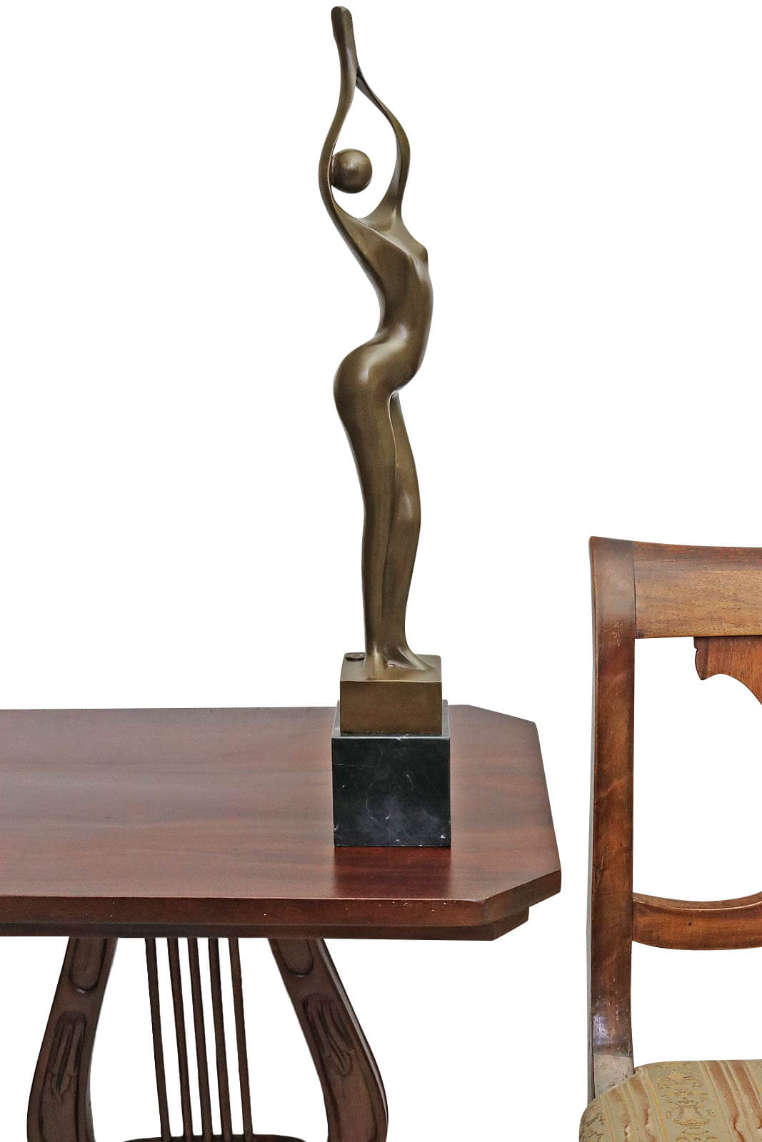 Bronzeskulptur Erotik erotische Kunst im Antik-Stil Bronze Figur Statue 55cm