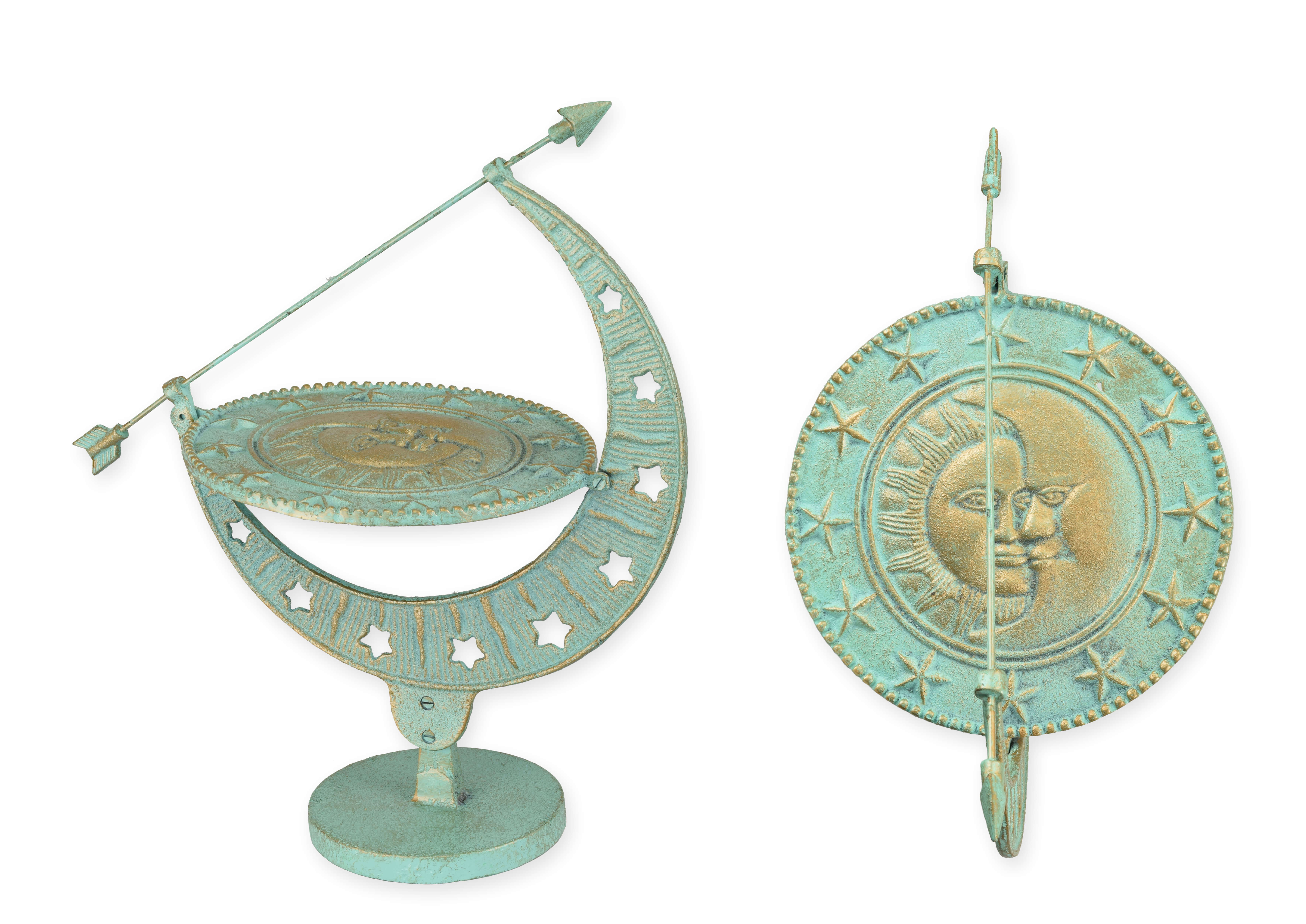 Sonnenuhr, Bronze, Schmuck, Medaillon, Anhänger