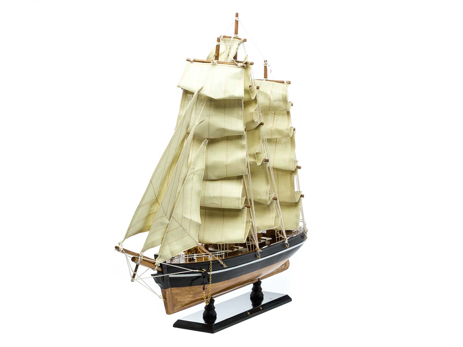 Modellschiff Cutty Sark Wollklipper Holz Schiffsmodell