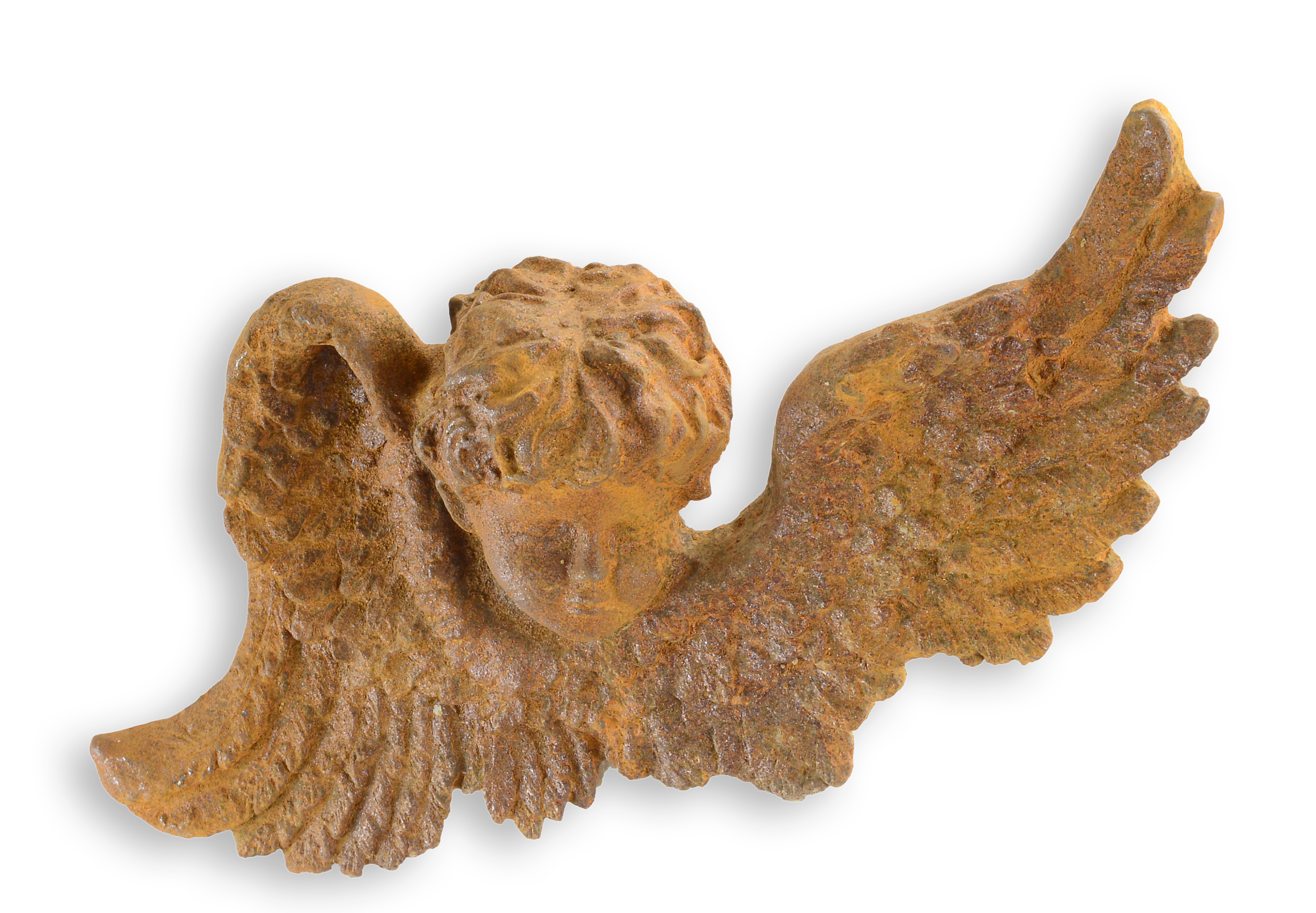 Bronze, Engel, Gesicht, Kopf, Person