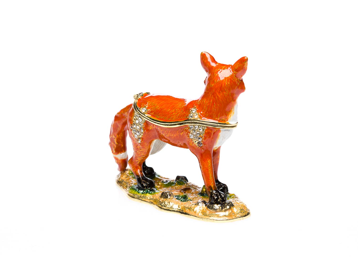 Schmuckschatulle Fuchs Pillendose Schmuckdose Dose Pillenbox jewelry fox