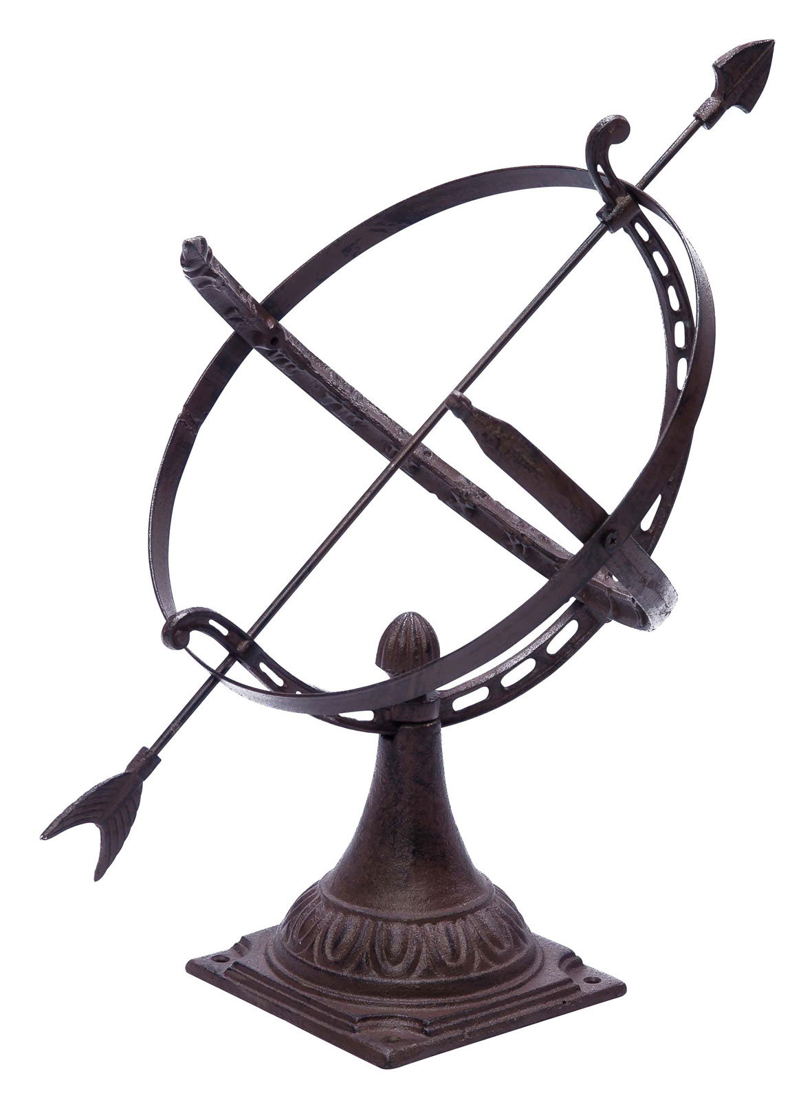 Sonnenuhr 52cm Eisen Garten Dekoration Nostalgie Antik-Stil