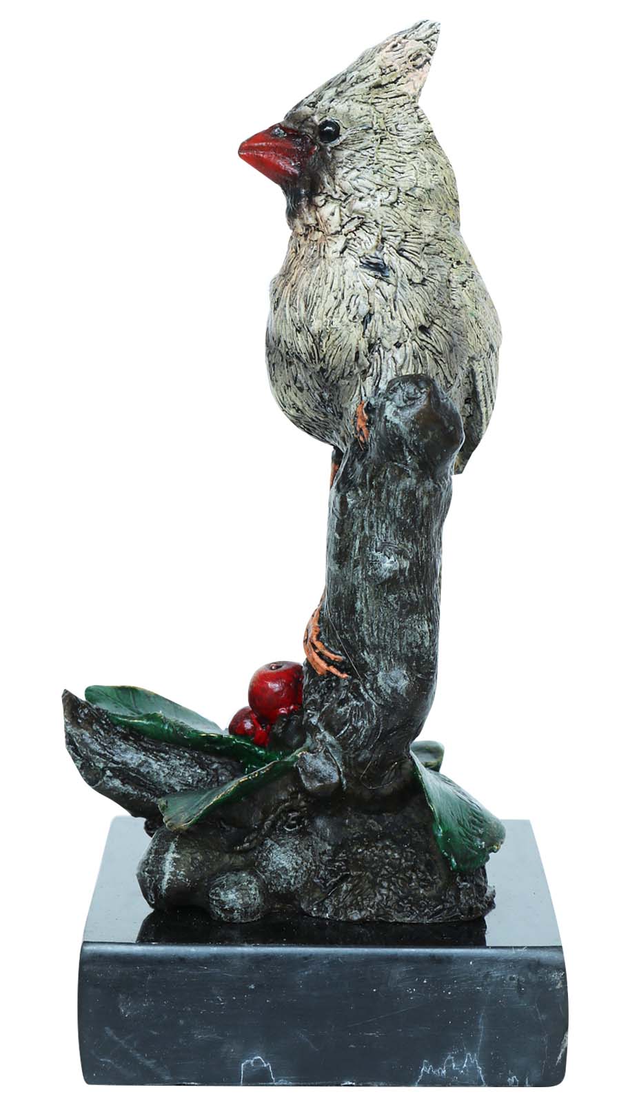 Bronzeskulptur Vogel Bronze Figur Antik-Stil Kopie Replika nach Franz Bergmann