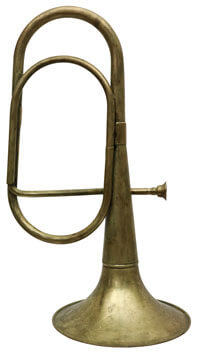 Trompete, Messing, Messinginstrument, Ornamentale Trompete, Handtrompete