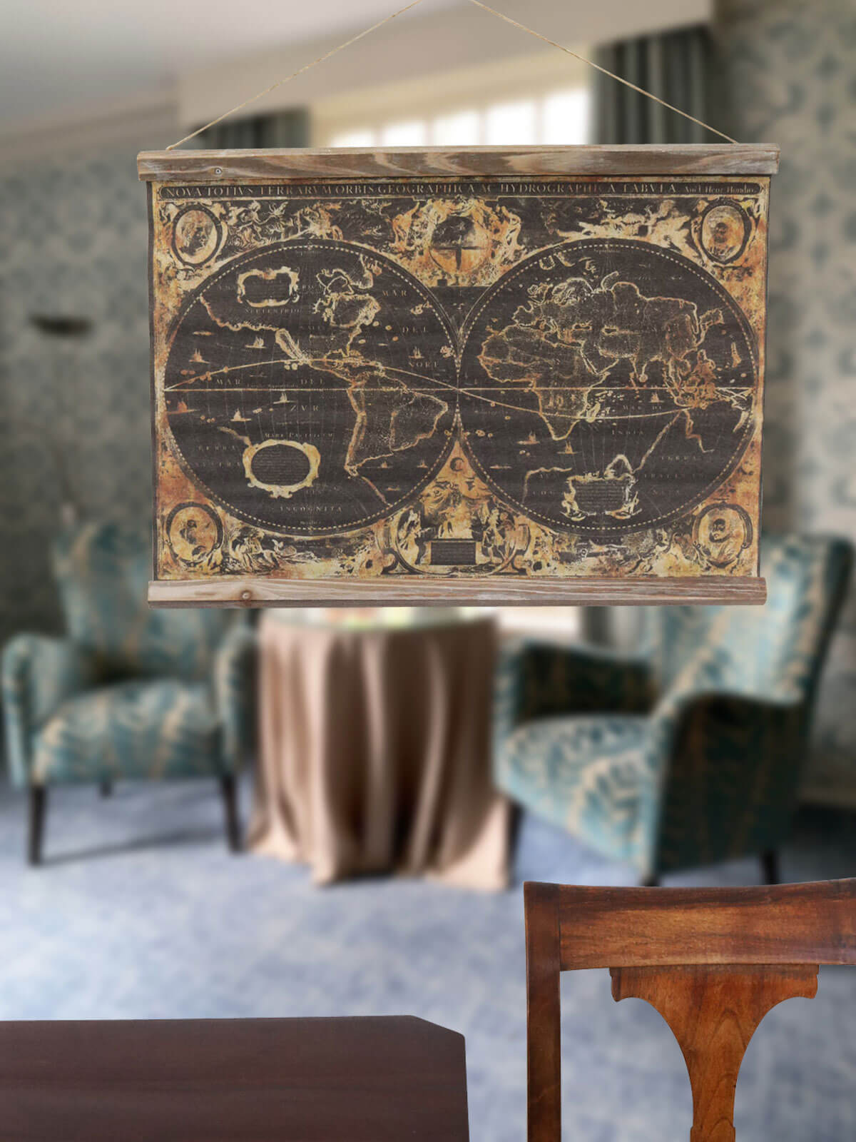 Carte historique rouleau continent style antique ammonite paléontologie Carte historique rouleau continent style antique ammonite paléontologie