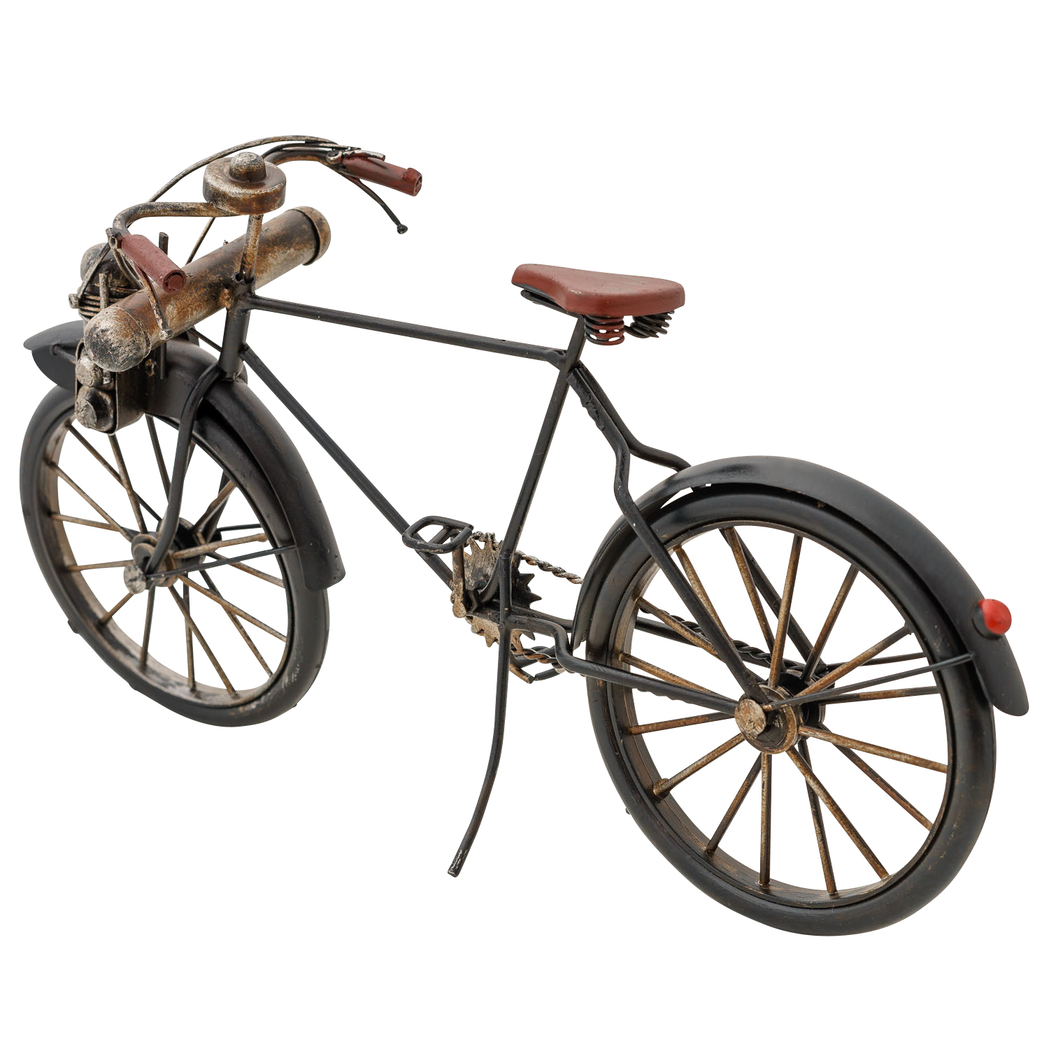 Modell Fahrrad Mofa Mofamodell Moped Nostalgie Blech Metall Antik-Stil 30cm