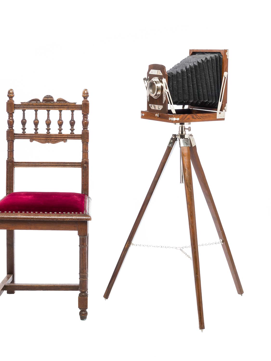 Plattenkamera Studio Kamera Atelier Modell Antik-Stil Dekoration Nostalgie Foto