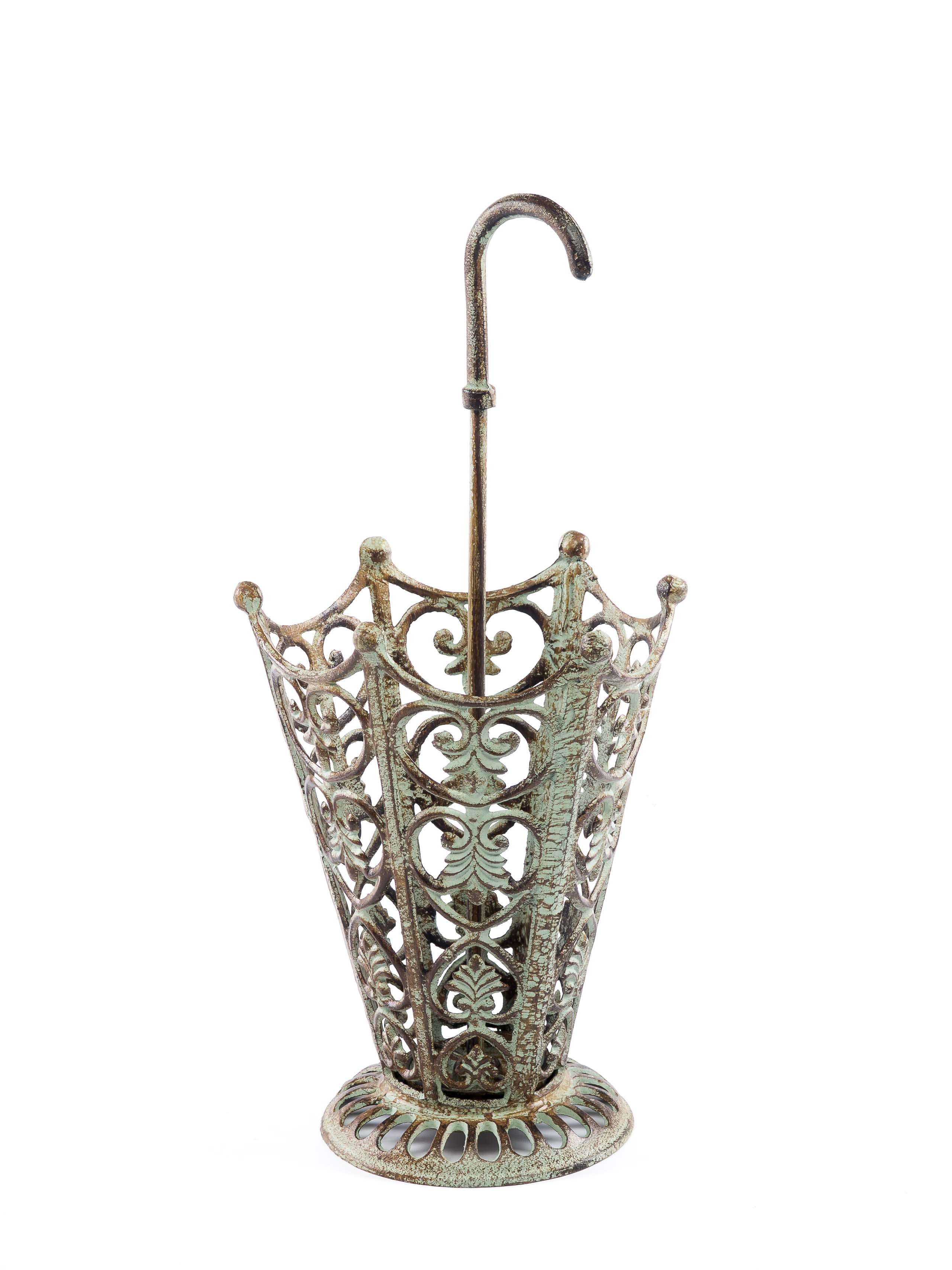 Nostalgie Schirmständer Eisen umbrella Regenschirm Schirmhalter 65cm antik Stil