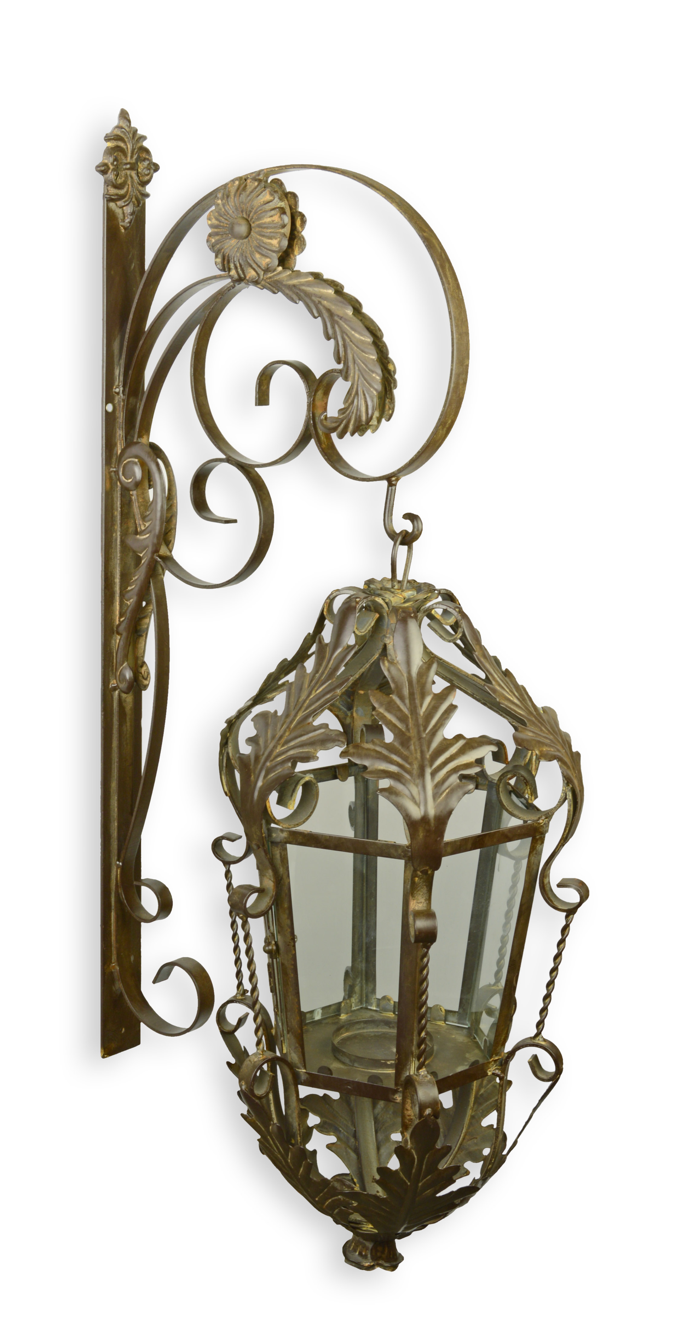 Bronze, Lampe, Kronleuchter