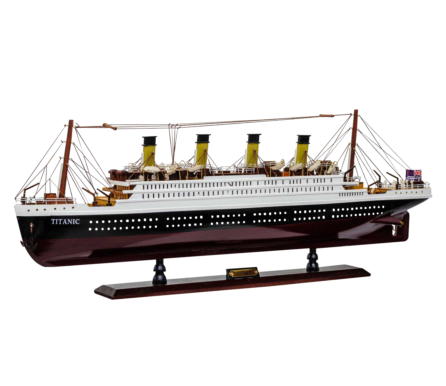 Modellschiff Titanic Schiffsmodel Schiff Holz 80cm Maritime Dekoration ship wood