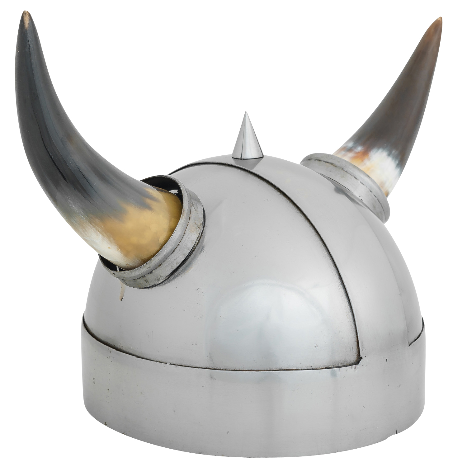 Wikingerhelm Krieger Rüstung Helm LARP Dekoration Metall 34cm Antik-Stil