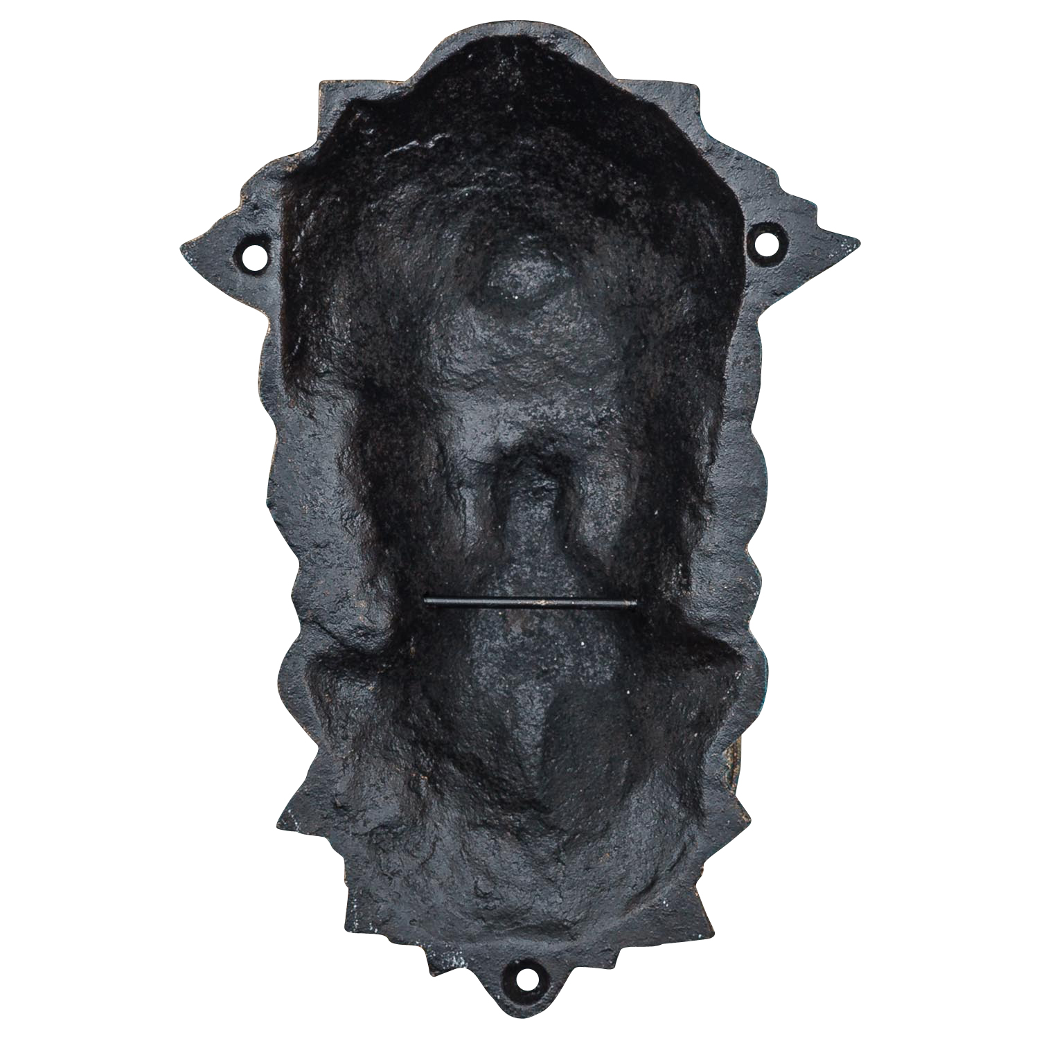 Türklopfer Wikinger Gesicht Figur Skulptur Eisen Antik-Stil 25cm